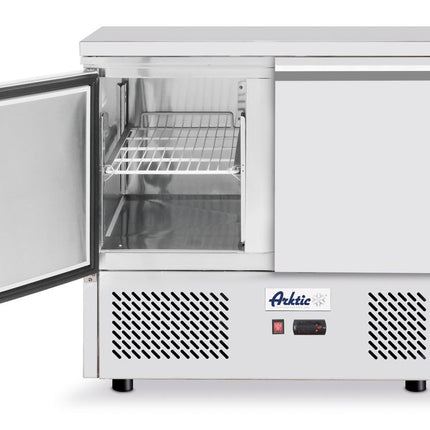 Koelbank met 2 deuren Kitchen Line 300L, Arktic, 230V/220W, 900x700x(H)890mm