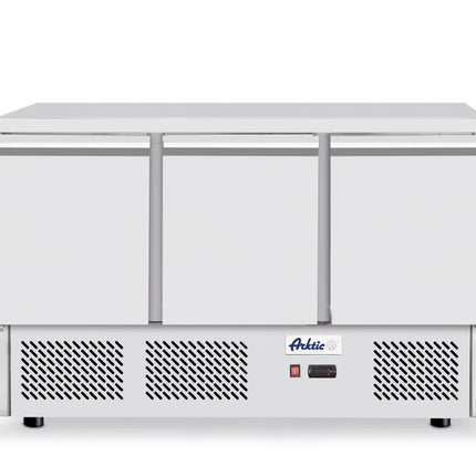 Koelbank met 3 deuren Kitchen Line 380L, Arktic, 230V/220W, 1375x700x(H)890mm