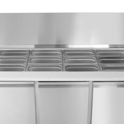 Saladette met 3 deuren 380L, Arktic, 230V/310W, 1390x702x(H)888mm