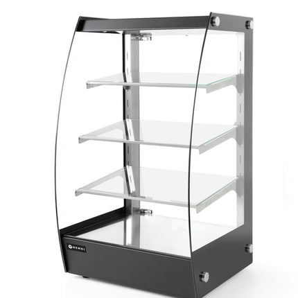 Open display met meerdere schappen 75 L, HENDI, 230V/2W, 415x390x(H)716mm