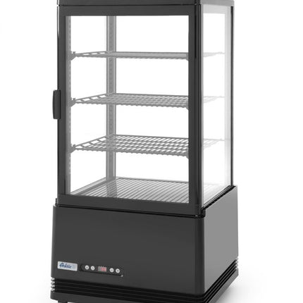 Koelvitrinekast 68L, Arktic, Zwart, 230V/170W, 444x397x(H)875mm