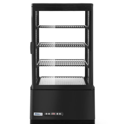 Koelvitrinekast 68L, Arktic, Zwart, 230V/170W, 444x397x(H)875mm