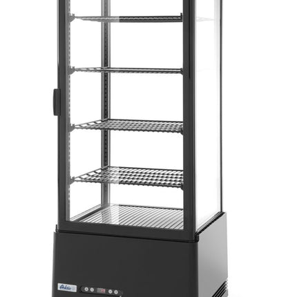 Koelvitrinekast 98L, Arktic, Zwart, 230V/210W, 444x397x(H)1100mm
