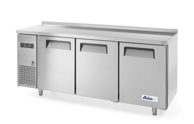 Koelwerkbank met 3 deuren Kitchen Line 390L, Arktic, Kitchen Line, 291L, 230V/270W, 1800x600x(H)886mm