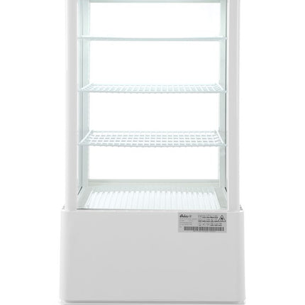 Koelvitrinekast 68L, Arktic, wit, 230V/170W, 444x397x(H)875mm