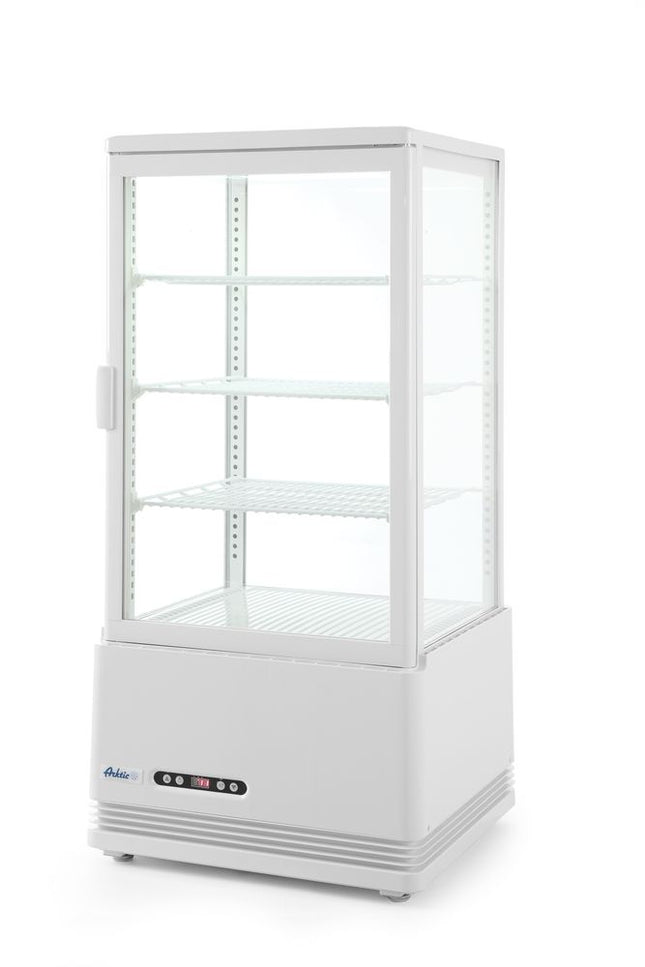Koelvitrinekast 78L, Arktic, Wit, 230V/170W, 444x397x(H)940mm