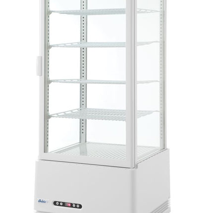 Koelvitrinekast 98L, Arktic, wit, 230V/210W, 444x397x(H)1100mm