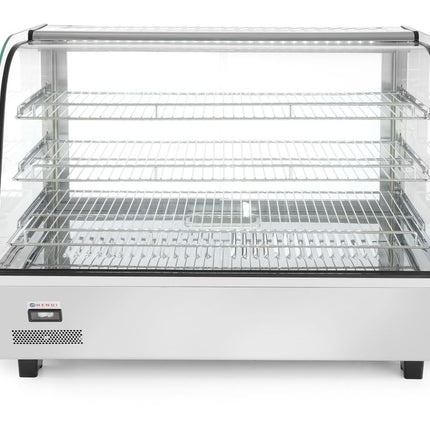 Opzet warmhoudvitrine, HENDI, 160 Liter, 230V/1500W, 885x570x(H)680mm