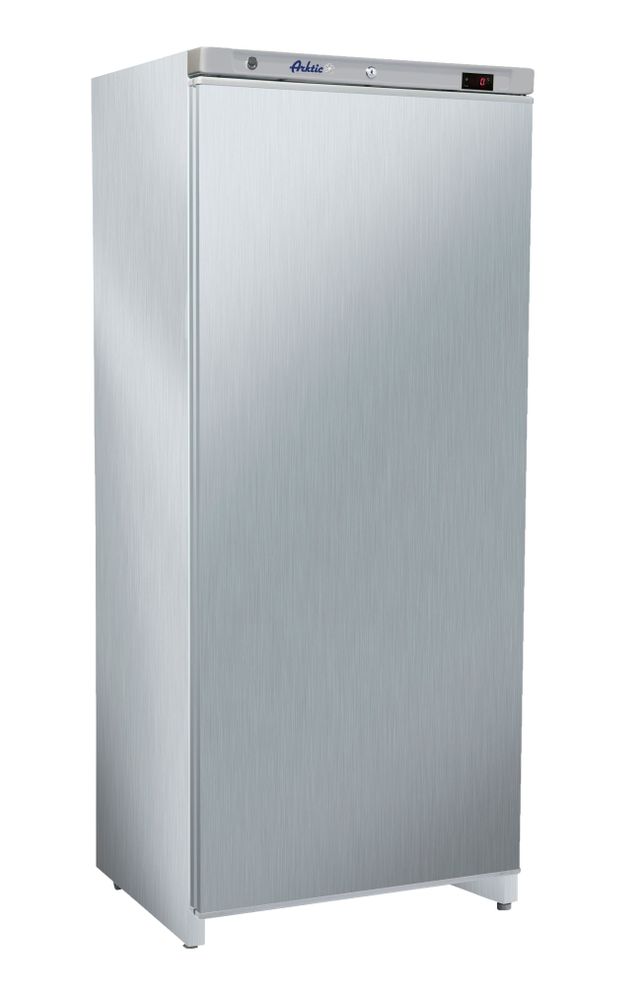 Budget Line koelkast in een behuizing van roestvast staal, Arktic, Budget Line, 230V/193W, 775x769x(H)1900mm