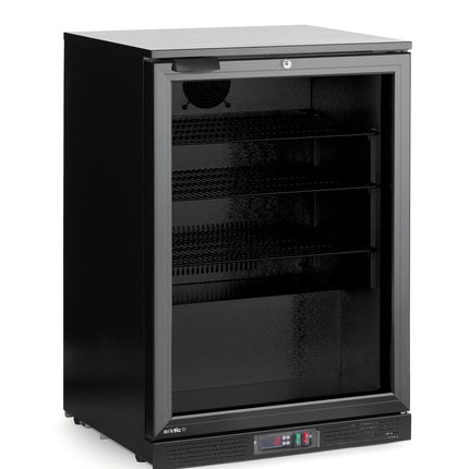Backbar Koelkast Enkeldeurs, Arktic, 105L, Zwart, 220-240V/120W, 600x530x(H)870mm