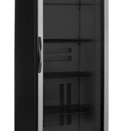 Backbar koelkast met enkele deur, Arktic, 243L, Zwart, 220-240V/195W, 600x530x(H)1820mm