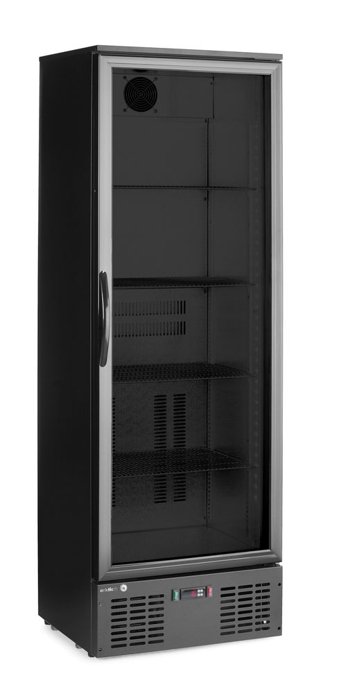 Backbar koelkast met enkele deur, Arktic, 243L, Zwart, 220-240V/195W, 600x530x(H)1820mm