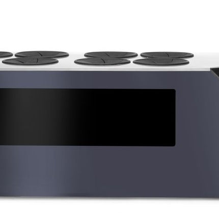 Wijnkoeler tafelmodel, met 2 temperatuurzones "Cellar", Arktic, Zwart, 220-240V/60W, 800x350x(H)293mm