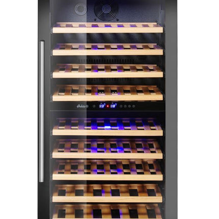 Wijnkoeler, 2 zones, 72 flessen, Arktic, 232L, 220-240V/110W, 595x675x(H)1215mm