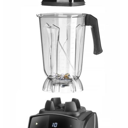 Digitale barblender BPA-vrij, HENDI, 2,5L, Zwart, 230V/1680W, 220x240x(H)535mm