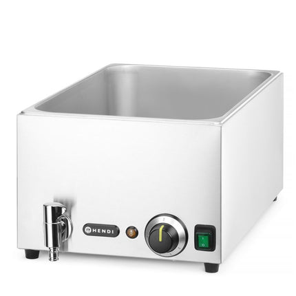 Ranger Bain-marie met afvoerkraan, HENDI, GN 1/1, 230V/1000W, 576x334x(H)241mm