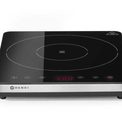 Inductiekookplaat model 2000, HENDI, Kitchen Line, 230V/2000W, 295x400x(H)42mm