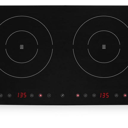 Dubbele inductiekookplaat Kitchen Line, HENDI, Kitchen Line, 230V/3500W, 608x405x(H)54mm