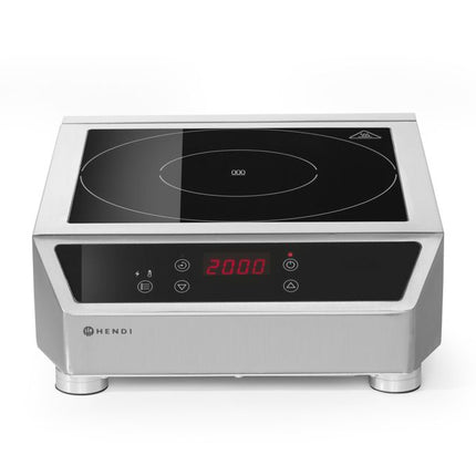 Inductiekookplaat model 3500 D, HENDI, Profi Line, 230V/3500W, 342x431x(H)116mm