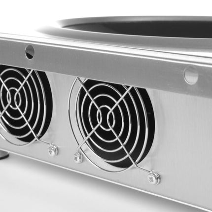 Inductiewok model 3500, HENDI, Profi Line, Inductieplaat, 230V/3500W, 340x450x(H)130mm