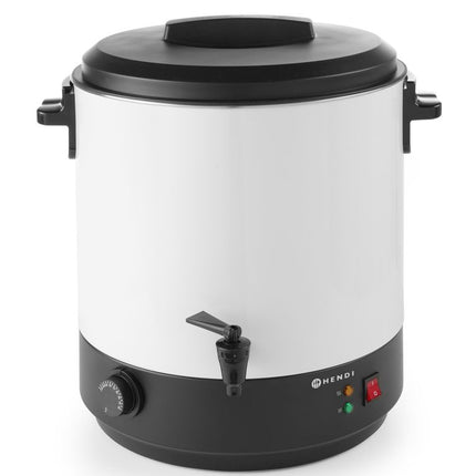 Warme dranken ketel, HENDI, 25L, Wit, 230V/2500W, 435x441x(H)500mm