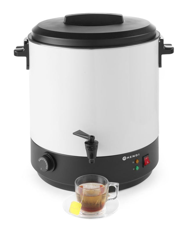 Warme dranken ketel, HENDI, 25L, Wit, 230V/2500W, 435x441x(H)500mm