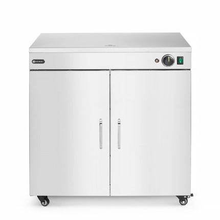 Bordenwarmer dubbel, HENDI, 230V/800W, 735x589x(H)766mm