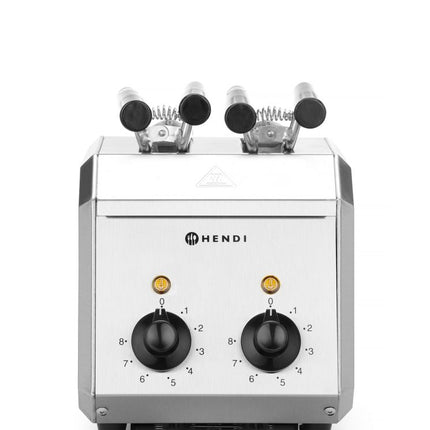 Tosti apparaat, HENDI, 230V/1200W, 215x300x(H)270mm