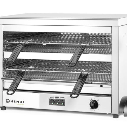 Quartz salamander MAXI GN 1/1, HENDI, 400V/4500W, 682x528x(H)455mm