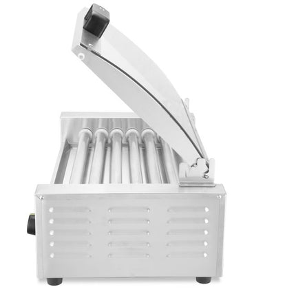 Worstrolgrill, 1-zone met energiebesparend deksel, HENDI, 230V/620W, 566x375x(H)259mm