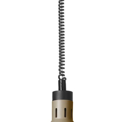 Verstelbare warmtelamp conisch, HENDI, Beige, 230V/250W, 275x(H)250mm