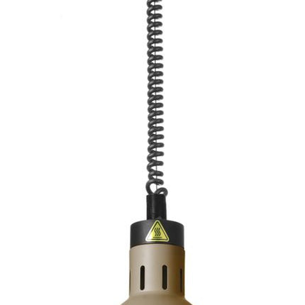 Warmtelamp verstelbaar cilindrisch, HENDI, Beige, 230V/250W, 175x(H)250mm