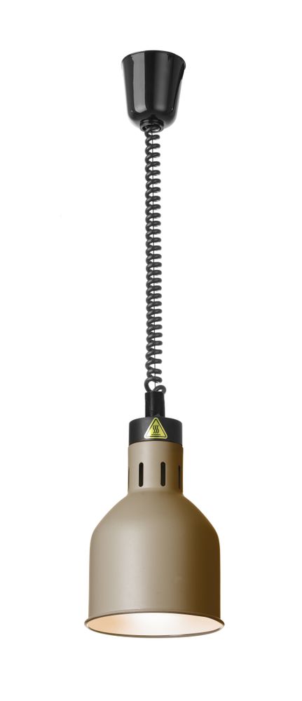 Warmtelamp verstelbaar cilindrisch, HENDI, Beige, 230V/250W, 175x(H)250mm