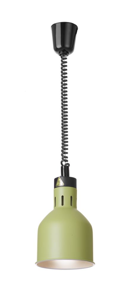Warmtelamp verstelbaar cilindrisch, HENDI, Groen, 230V/250W, 175x(H)250mm