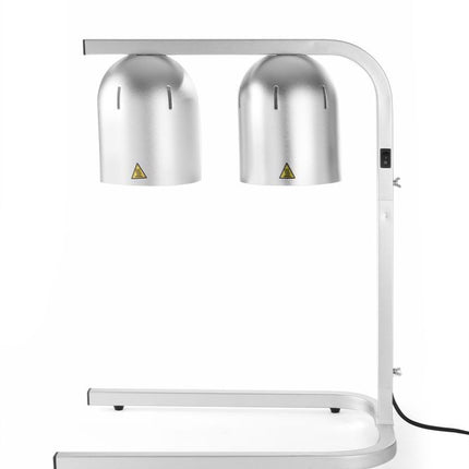 Infrarood warmhoudbrug, HENDI, Zilver, 230V/250W, 453x360x(H)790mm