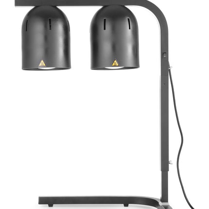 Infrarood warmhoudbrug, HENDI, Zwart, 230V/250W, 453x360x(H)790mm