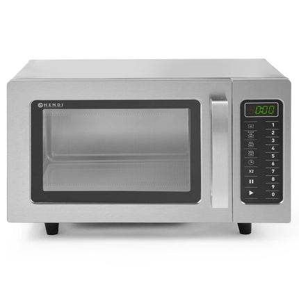 Magnetron programmeerbaar 1000W, HENDI, 23L, 230V/1550W, 509x572x(H)306mm