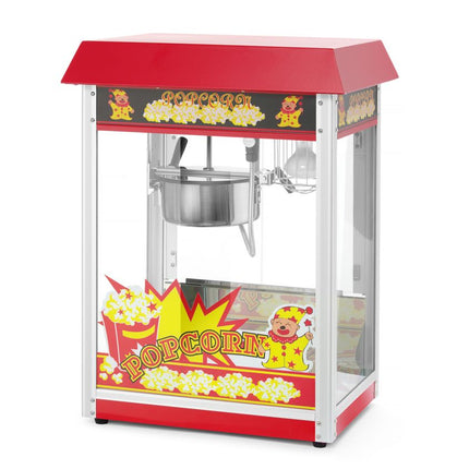 Popcornmachine, HENDI, Rood, 230V/1500W, 574x420x(H)778mm