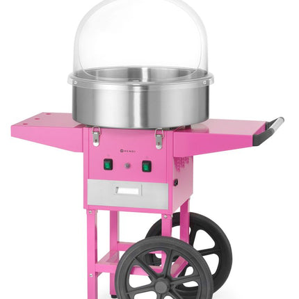 Suikerspinmachine, HENDI, Pastelroze, 220-240V/1130W, 948x520x(H)914mm