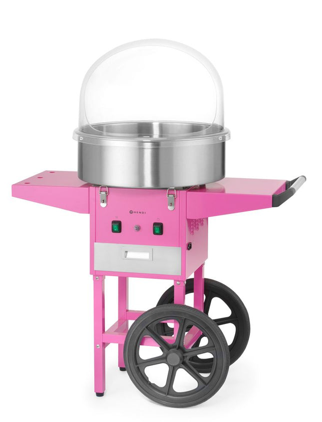 Suikerspinmachine, HENDI, Pastelroze, 220-240V/1130W, 948x520x(H)914mm
