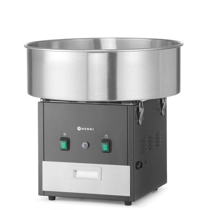 Suikerspinmachine , HENDI, Zwart, 220-240V/1130W, 520x520x(H)503mm