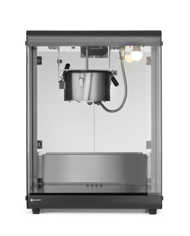 Popcornmachine, HENDI, 80L, Zwart, 220-240V/1155W, 560x445x(H)775mm