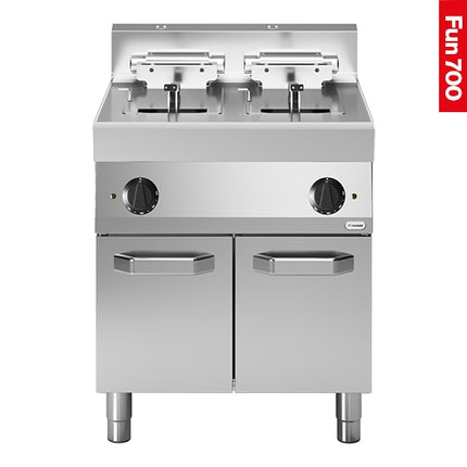Friteuse 10L+10L