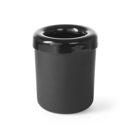 Tafelafvalbak of bestekhouder, HENDI, Zwart, âŒ€130x(H)160mm