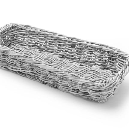 Bestekmand, HENDI, Lichtgrijs, 270x100x(H)45mm