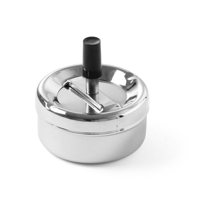 Asbak met drukknop, HENDI, 90x(H)45mm