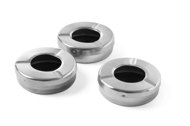 Asbak met deksel, HENDI, 3 st., 90x(H)28mm