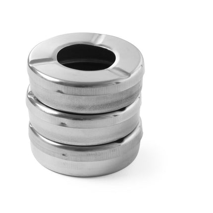 Asbak met deksel, HENDI, 3 st., 90x(H)28mm