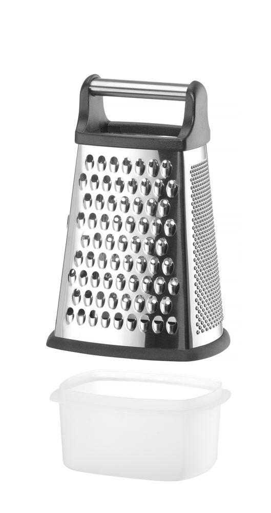 Rasp 4-zijdig met container, HENDI, 158x130x(H)310mm