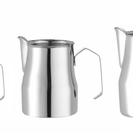 Melkkan met V-vormige schenktuit, HENDI, 0,7L, âŒ€84x(H)130mm